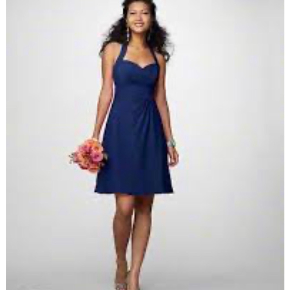 Alfred Angelo short formal SZ 20 navy